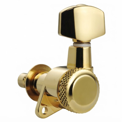 Schaller M6 135 Uzamykacia Ladiaca Mechanika Pre Gitaru Pravá Strana Zlatá Old Type